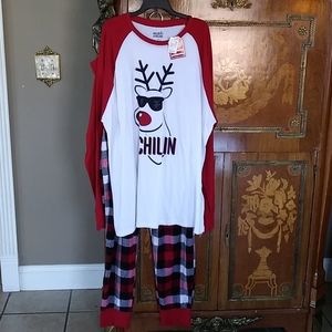 1014 Holiday#FamJams Men's "Chill" Sleep Set